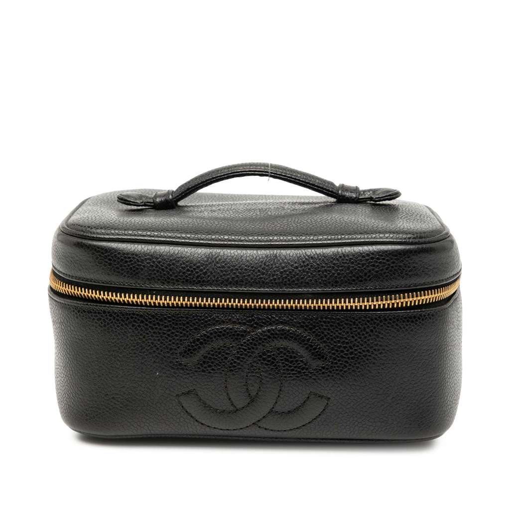 Chanel CC Caviar Vanity Bag