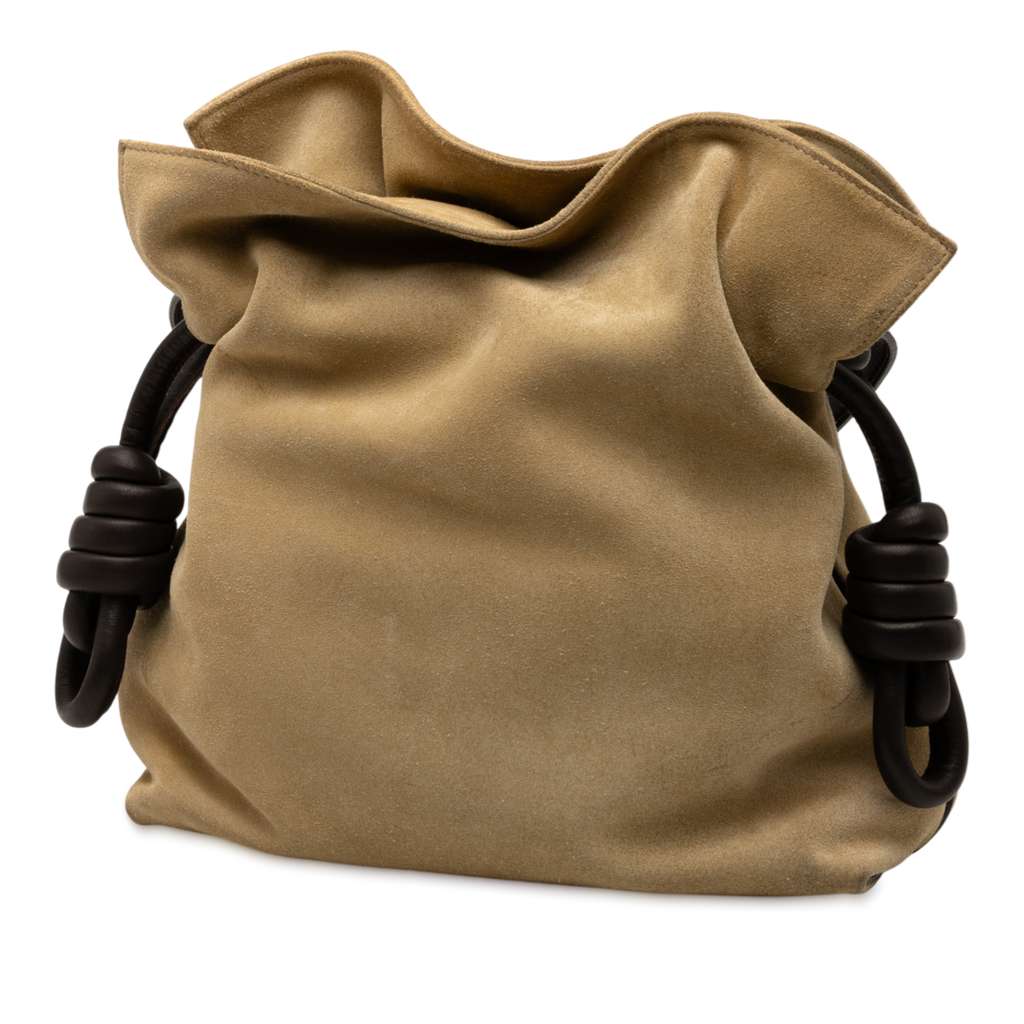 Loewe Suede Flamenco Knot Crossbody - 2