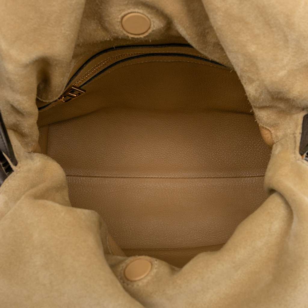 Loewe Suede Flamenco Knot Crossbody - 4