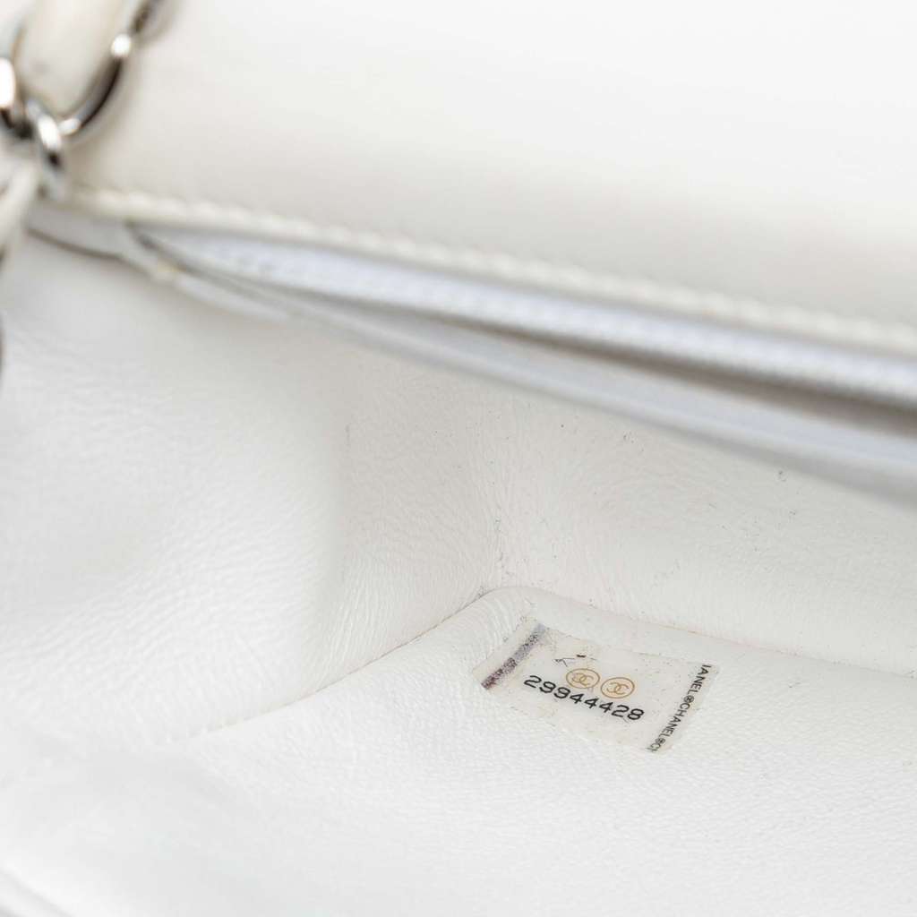 Chanel Mini Rectangular Classic Tweed Check Single Flap - 5