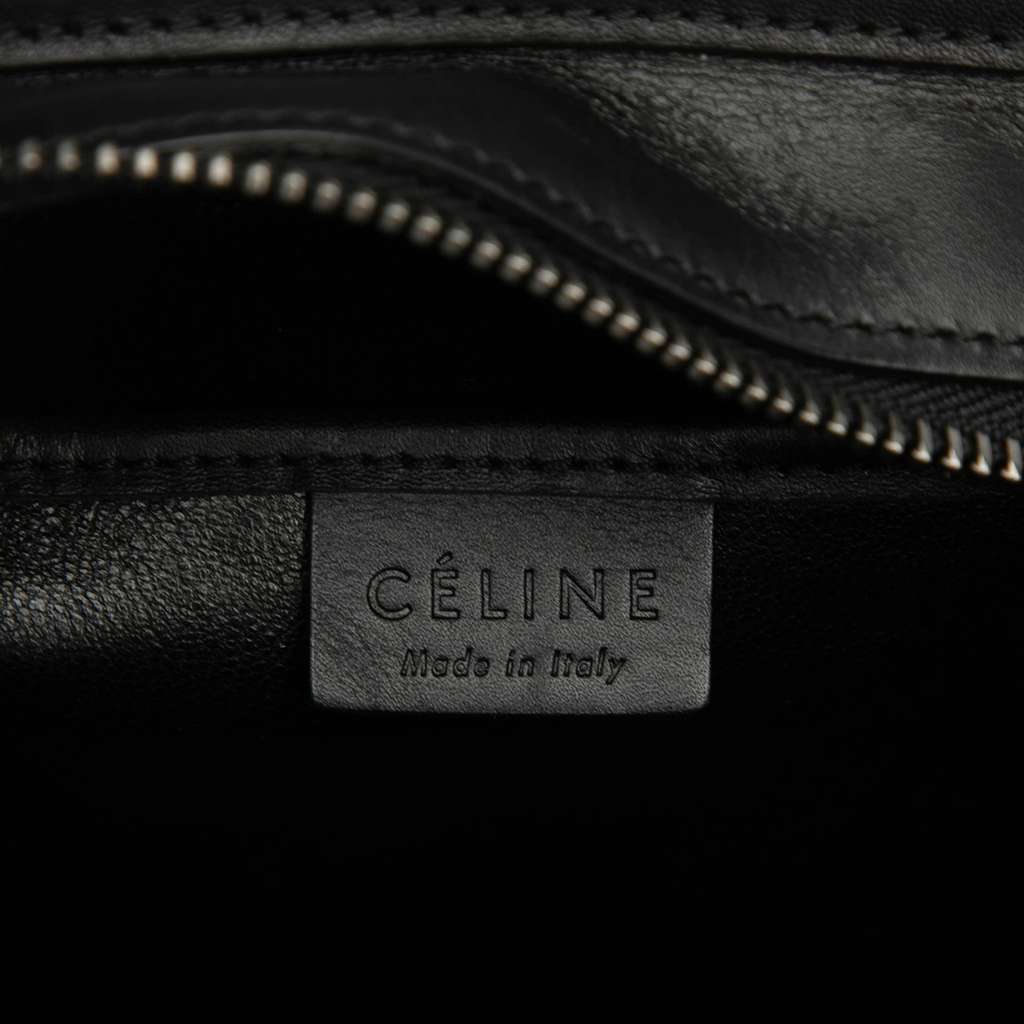 Celine Nano Tricolor Nubuck and Drummed Calfskin Luggage Tote - 5