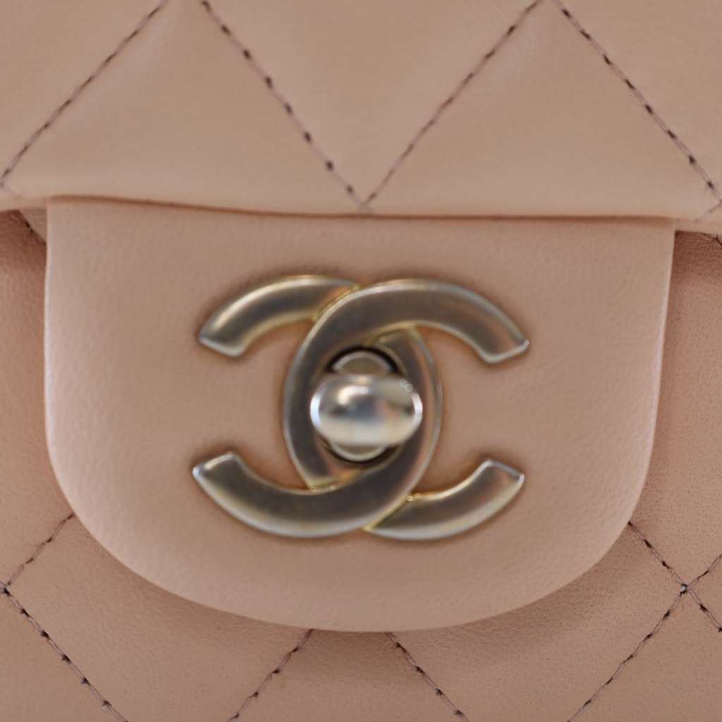 Chanel Mini Rectangular Classic Lambskin Single Flap - 5