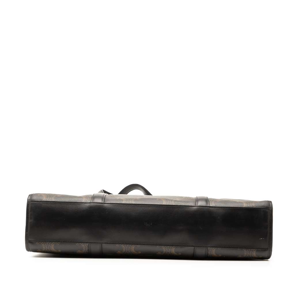 Celine XL Triomphe Coated Canvas Cabas Tote - 3