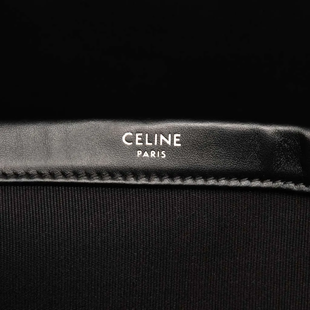 Celine XL Triomphe Coated Canvas Cabas Tote Brown Canvas Very good - Box View