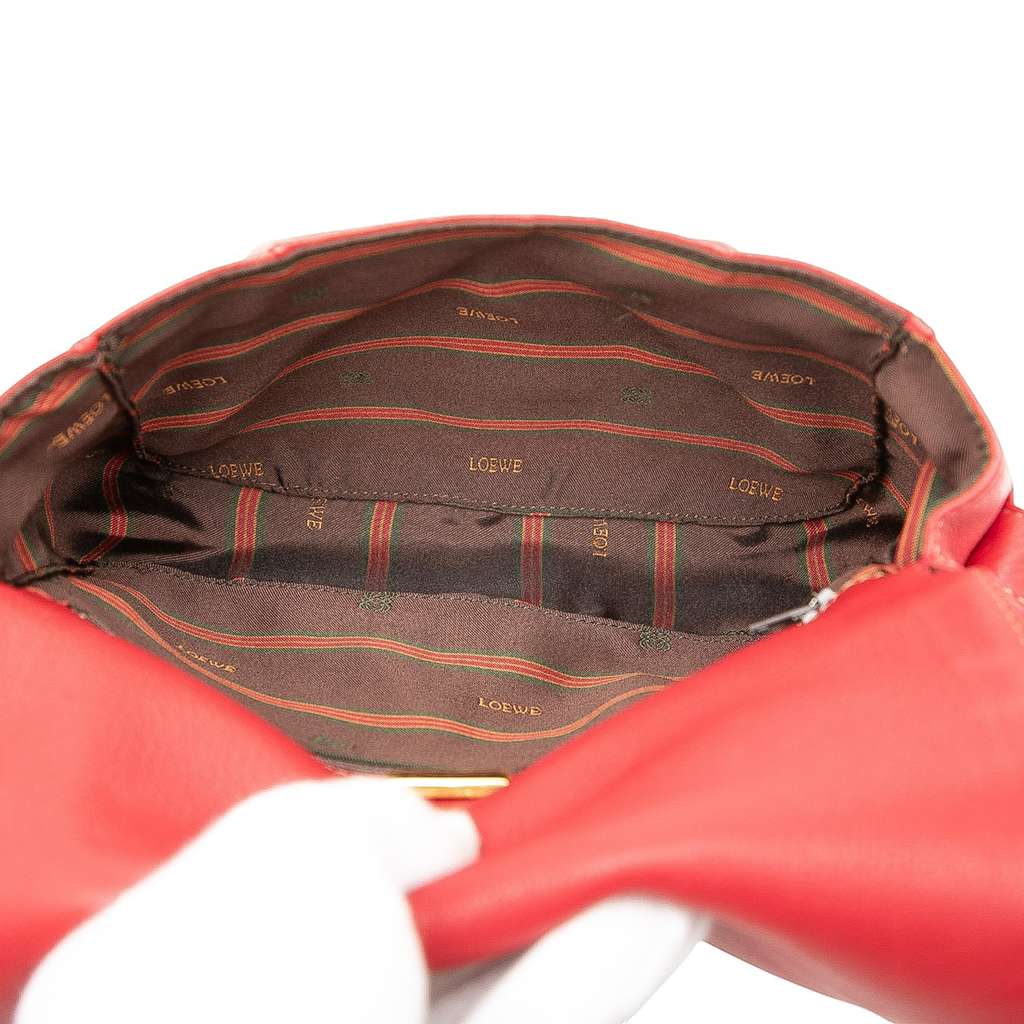 Loewe Leather Anagram Flap Crossbody - 4