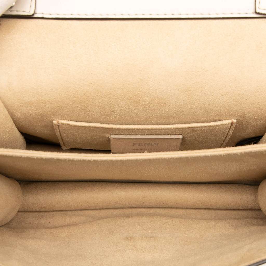 Fendi Small Leather Kan I Crossbody - 4