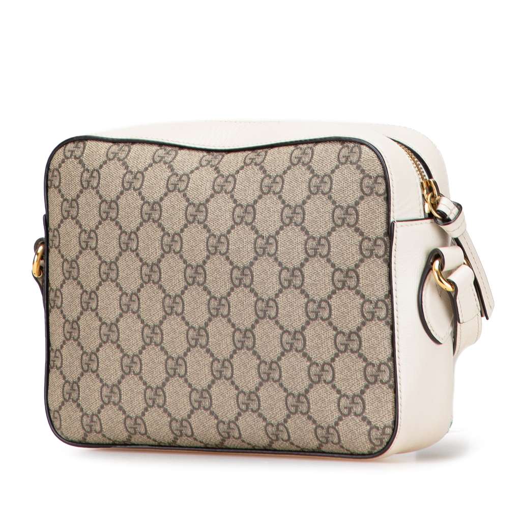 Gucci Small GG Supreme Horsebit 1955 Crossbody - 2