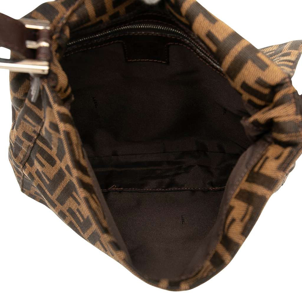 Fendi Zucca Canvas Shoulder Bag - 4