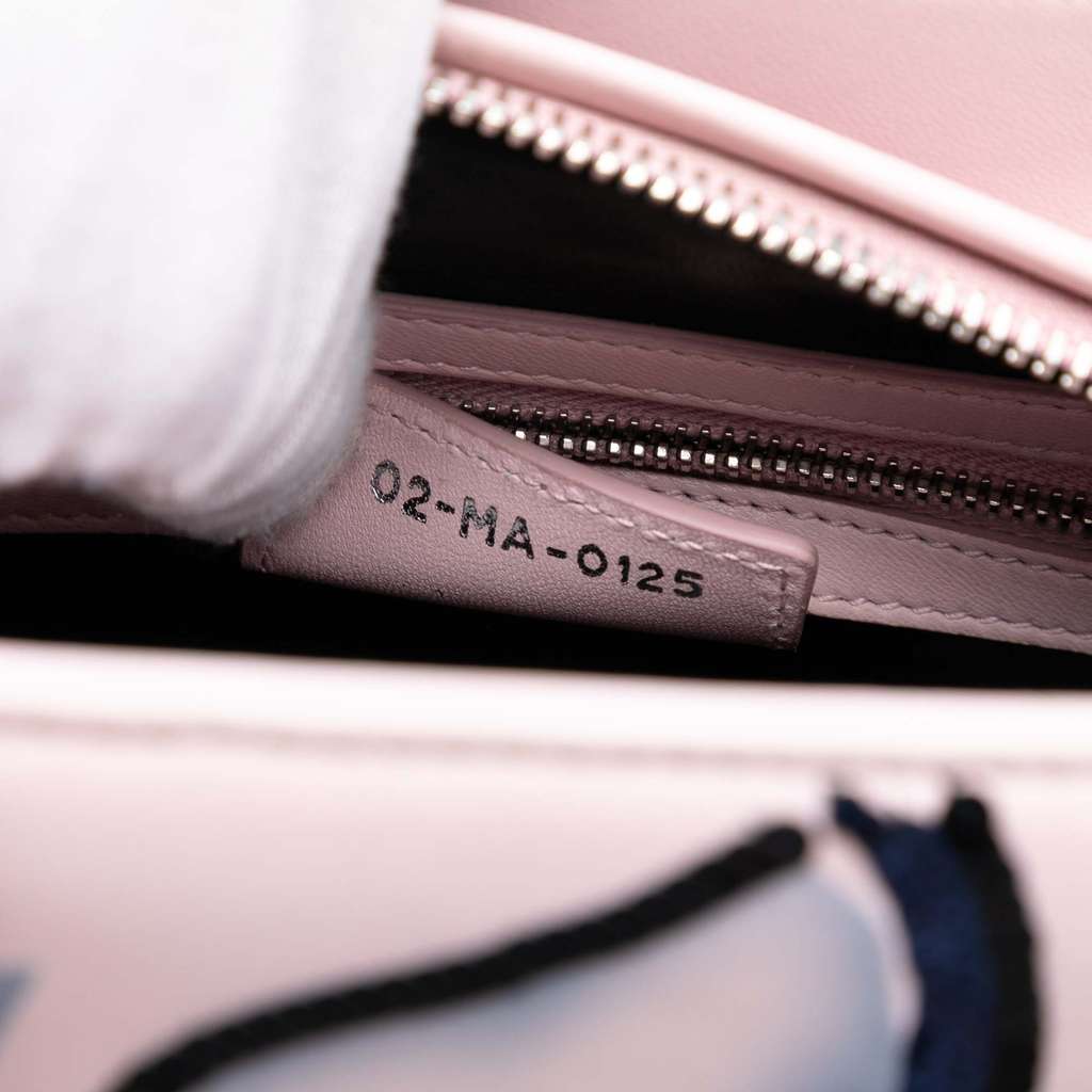 Dior Medium Calfskin Sequin Embellished Lady Dior - 5