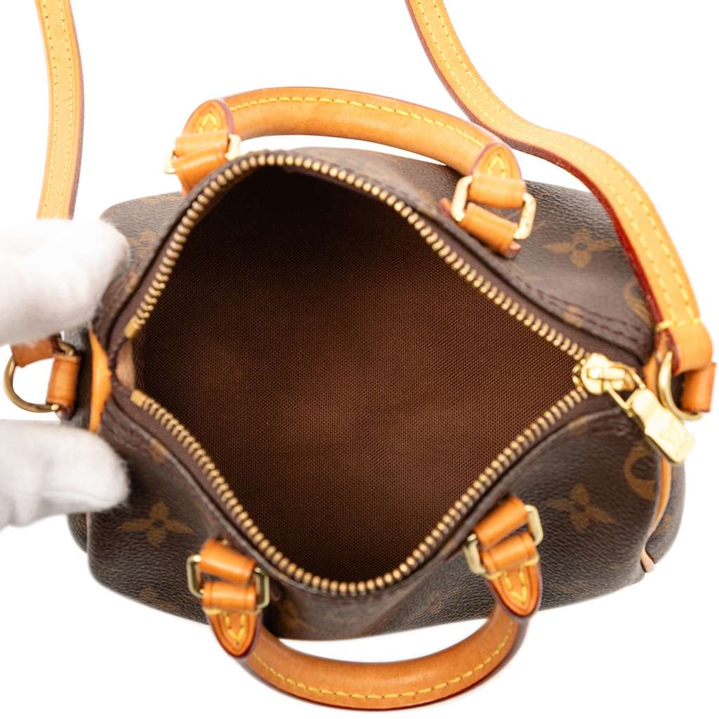 Louis Vuitton Monogram Nano Speedy Bandouliere - 4