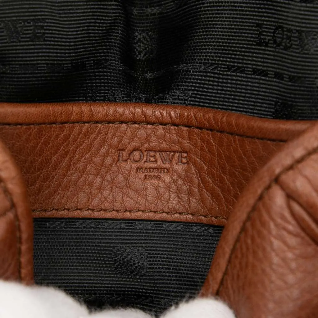 Loewe Mini Leather Heritage Crossbody Brown Leather Very good - Box View