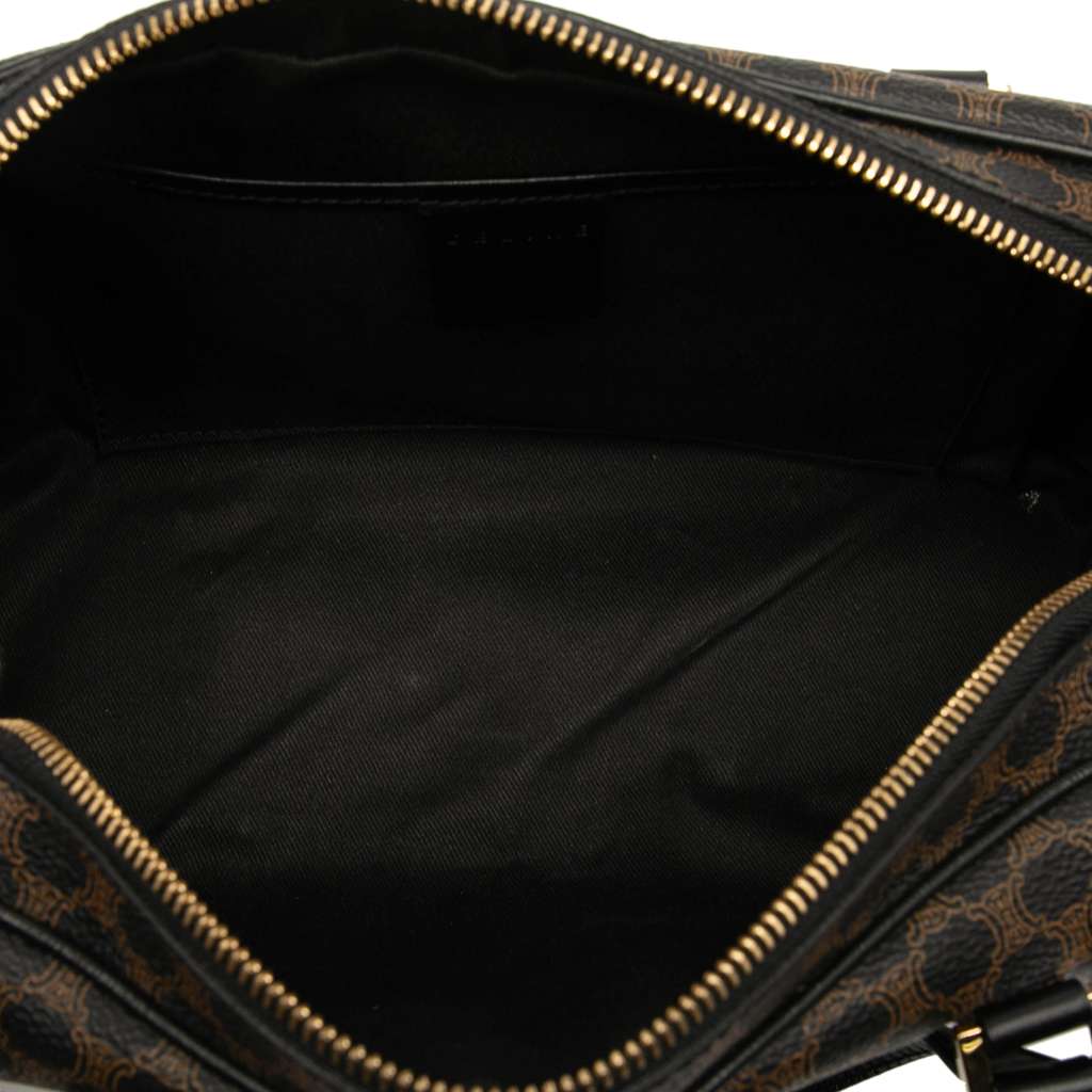 Celine Macadam Coated Canvas Handbag - 4