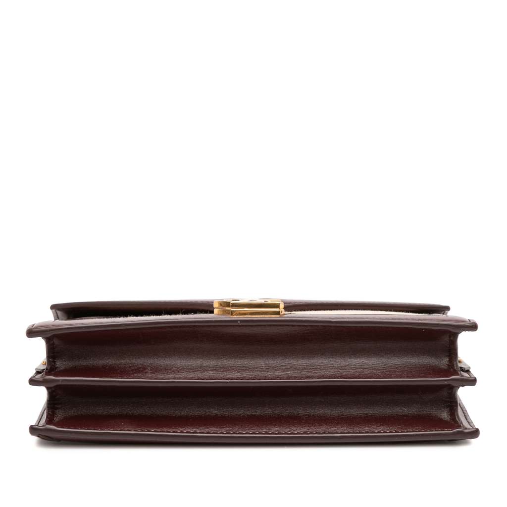 Saint Laurent Canvas Monogram Cassandra Crossbody - 3