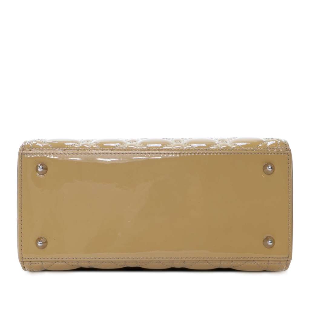 Dior Medium Patent Cannage Lady Dior - 4