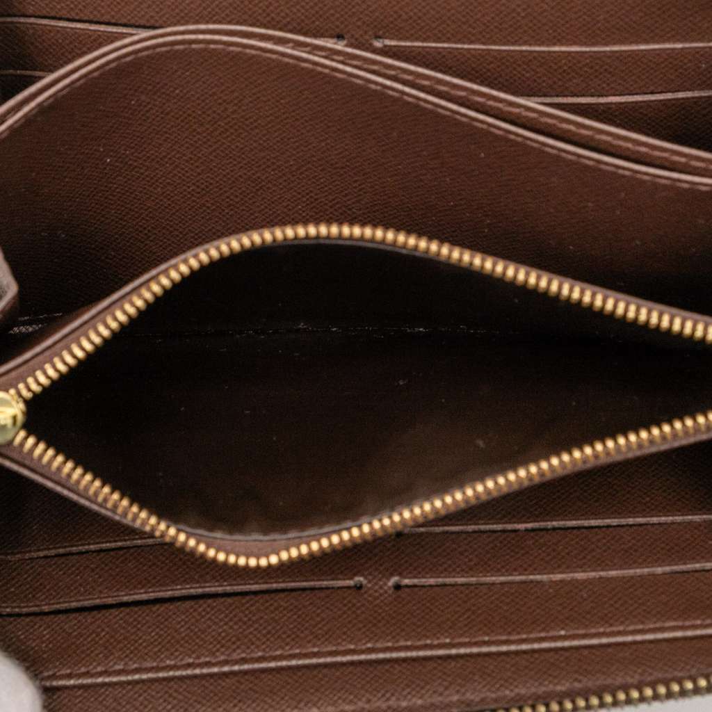 Louis Vuitton Damier Ebene Zippy Long Wallet - 4