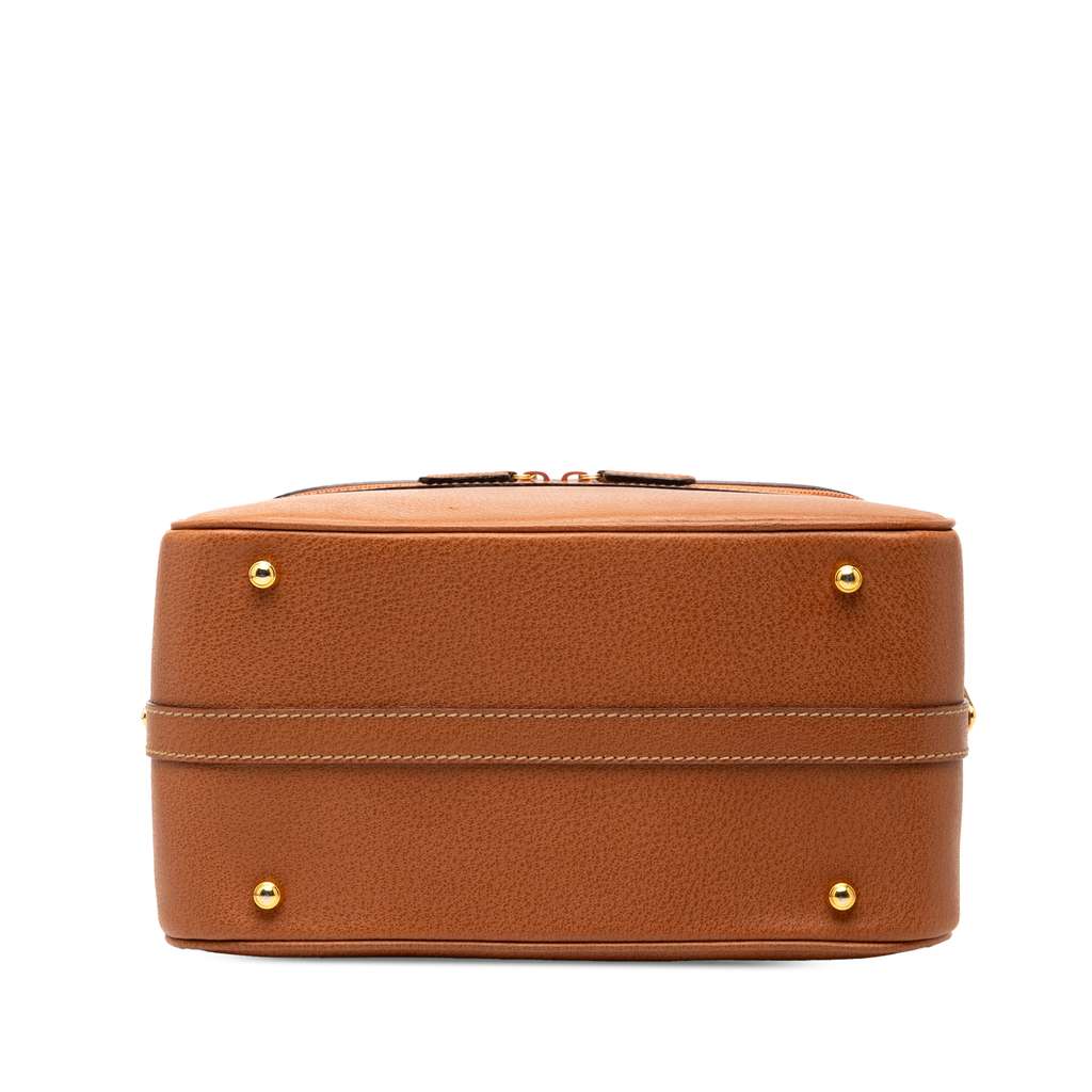 Gucci Leather Bamboo Vanity Bag - 3