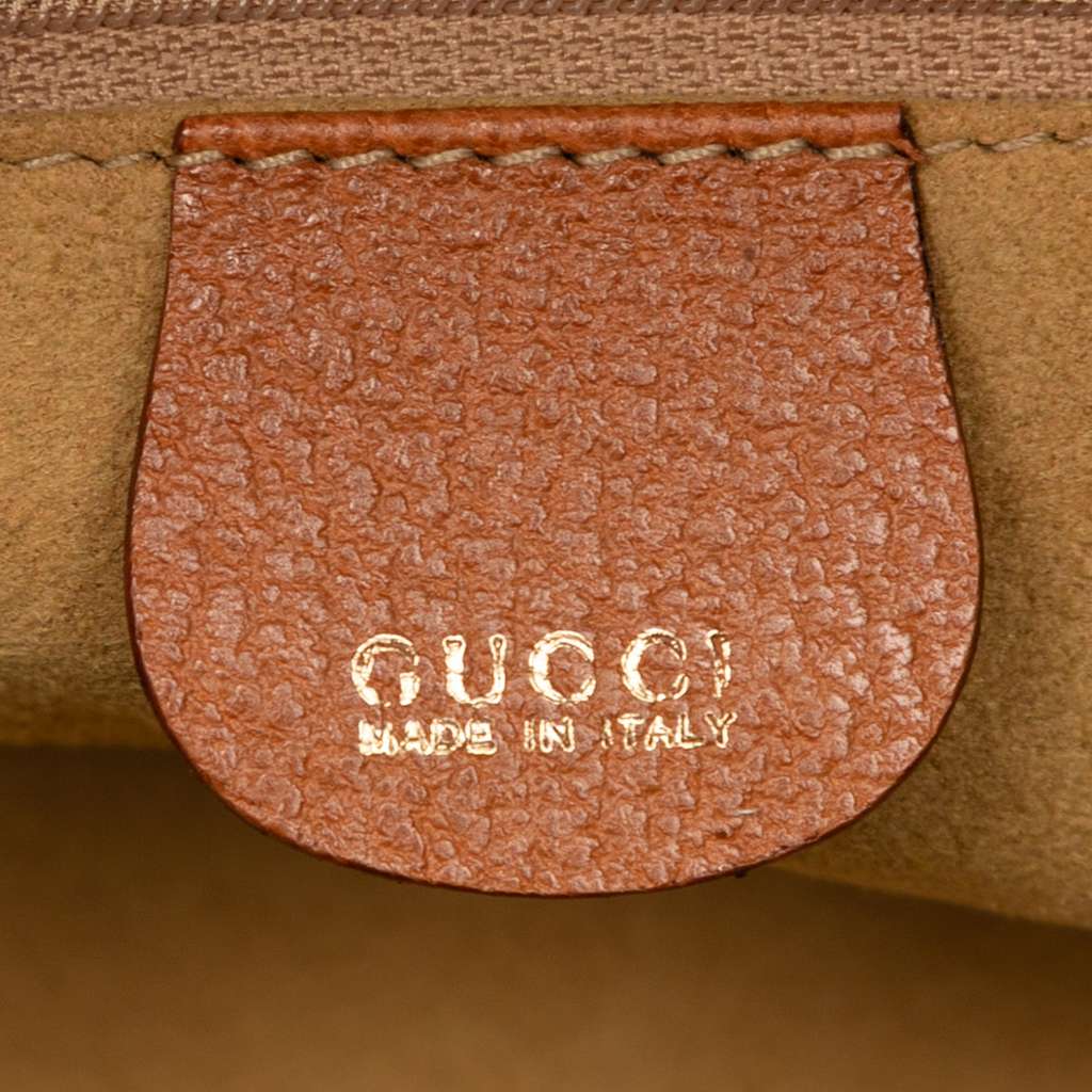 Gucci Leather Bamboo Vanity Bag - 5