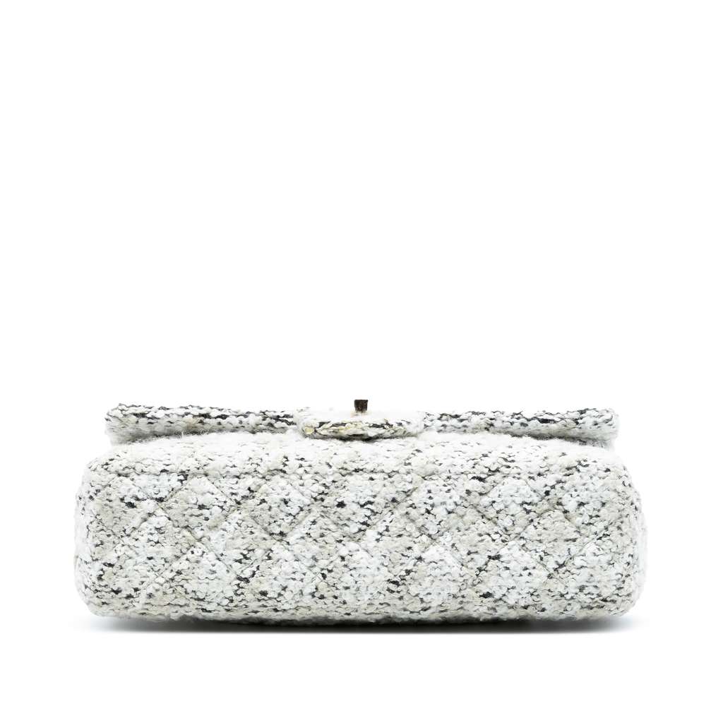 Chanel Medium Classic Tweed Double Flap - 3