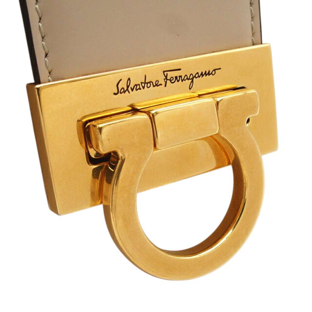 Salvatore Ferragamo Small Leather Trifolio Shoulder Bag - 4