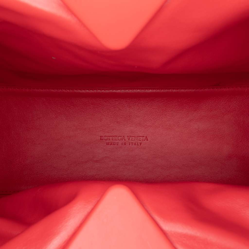 Bottega Veneta Medium Boucle Tweed The Point Triangle Satchel - 4