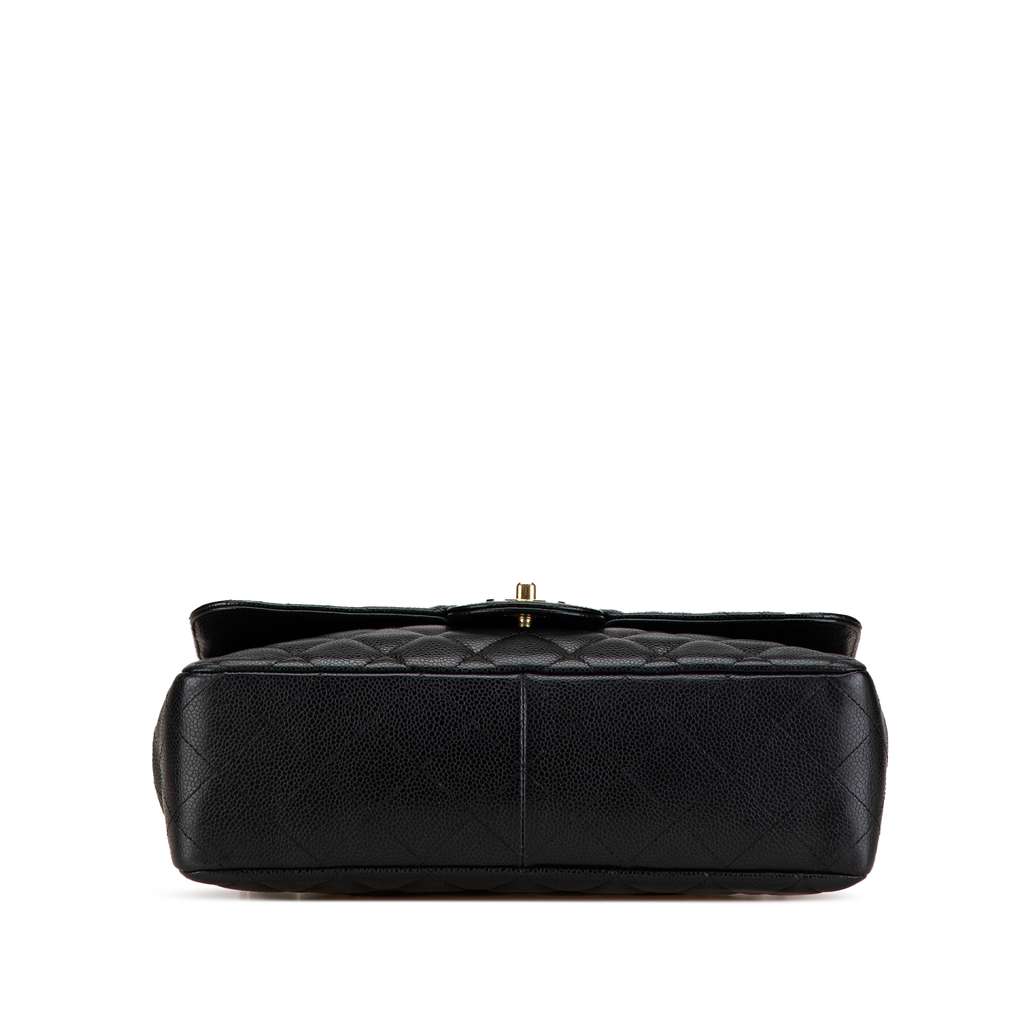 Chanel Jumbo Classic Caviar Single Flap - 3
