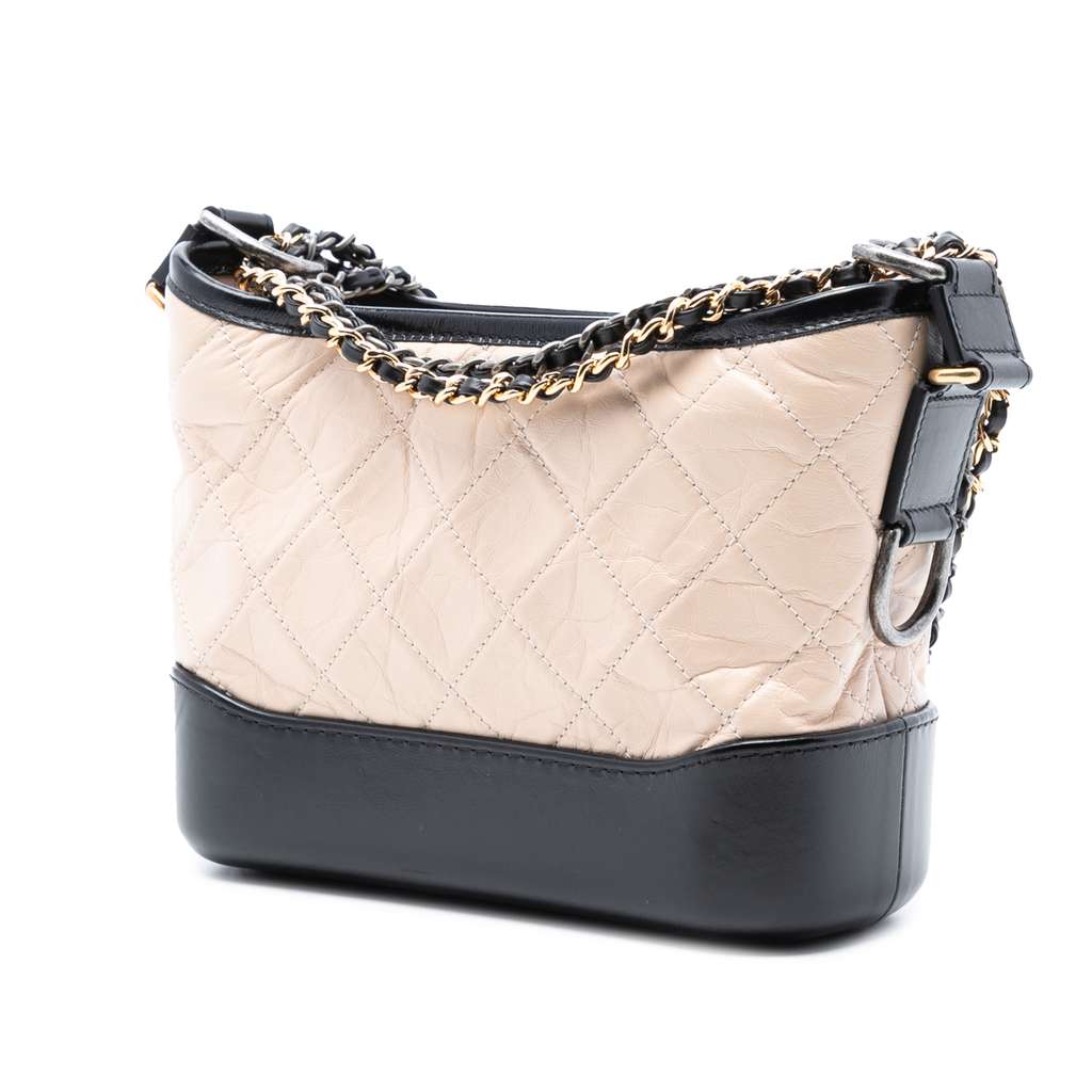 Chanel Small Bicolor Aged Calfskin Gabrielle Crossbody - 2