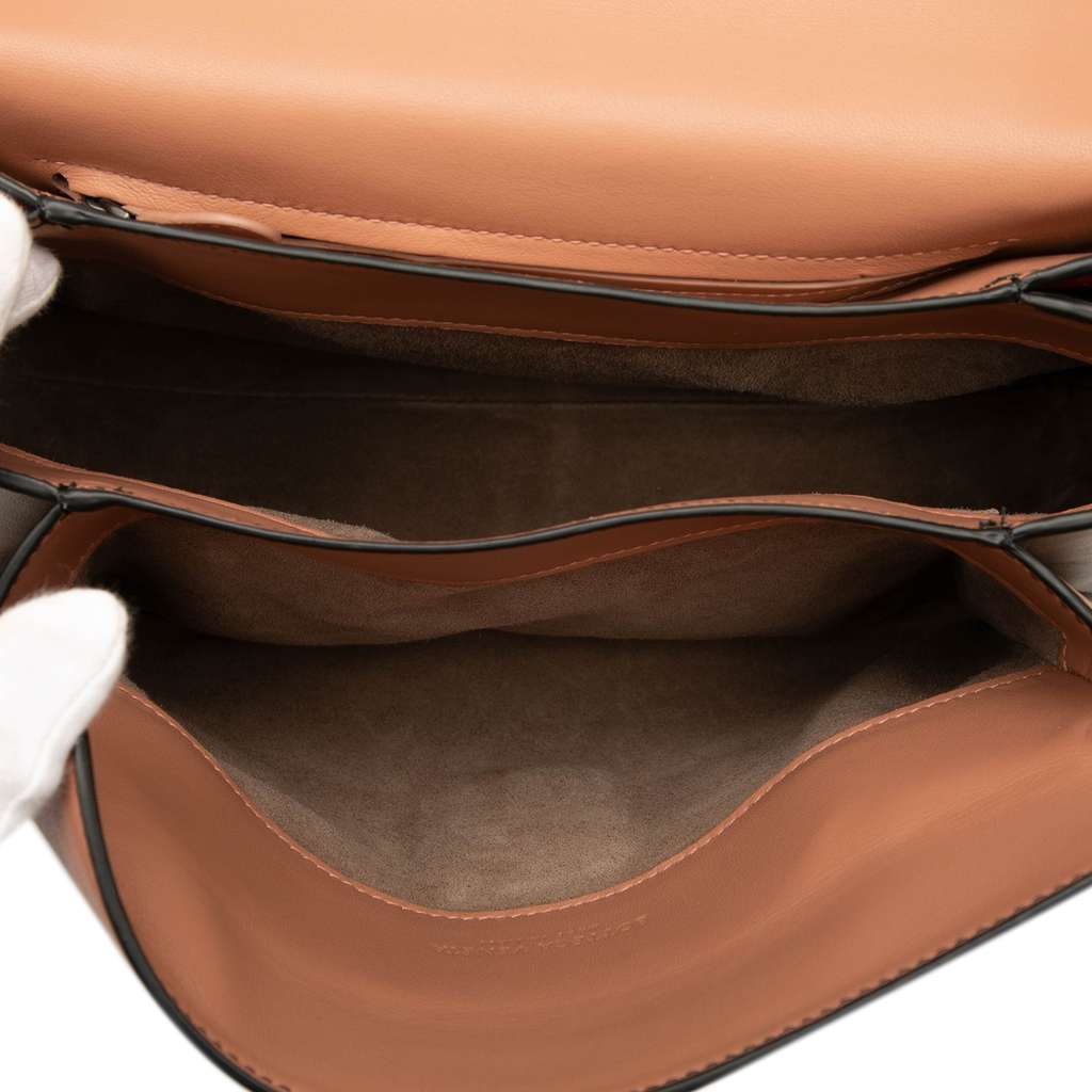 Bottega Veneta Medium Tricolor Nappa Piazza Top Handle Satchel - 4