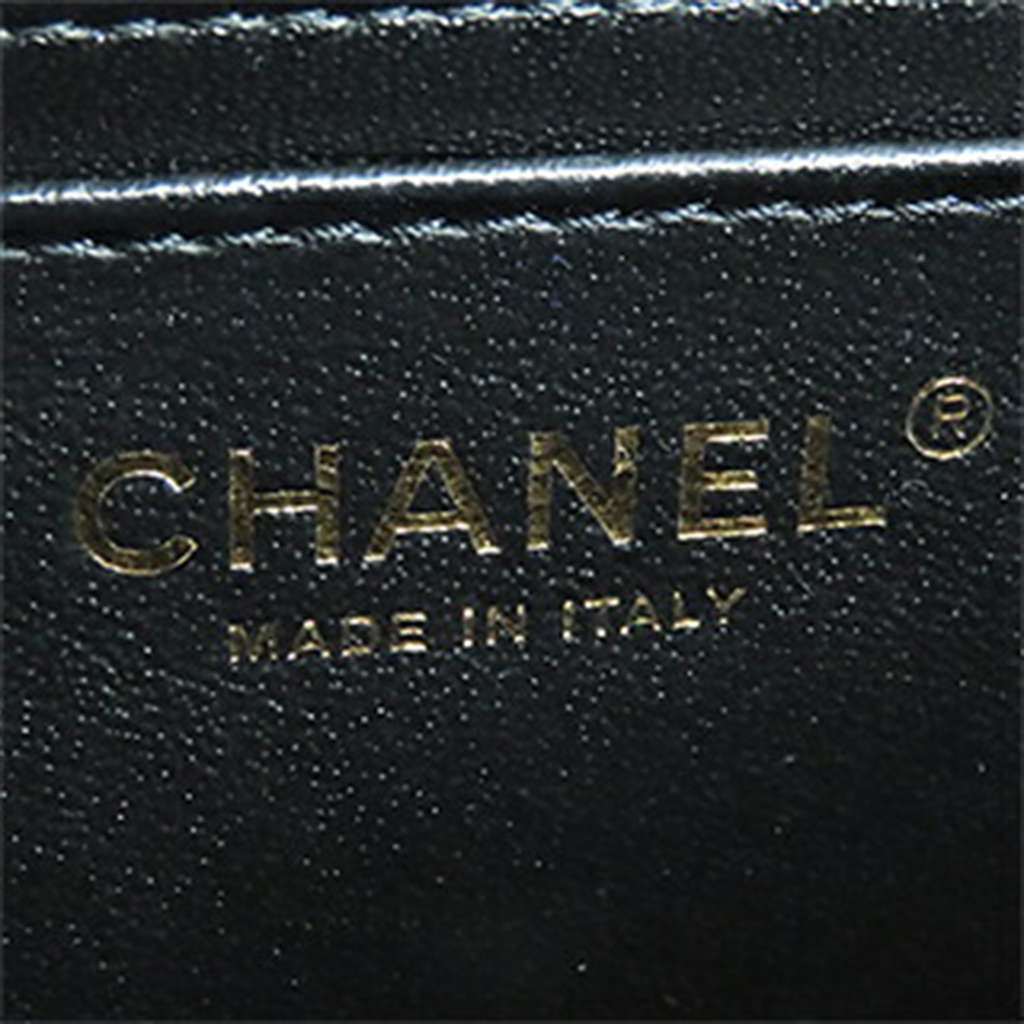 Chanel Medium CC Chevron Lambskin Chain Top Handle Flap - 5