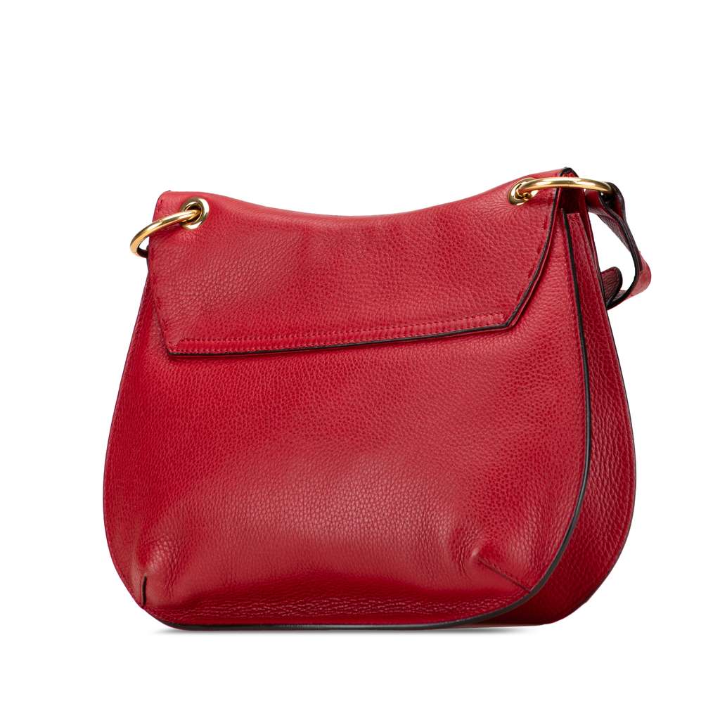 Gucci GG Marmont Leather Animalier Crossbody - 2