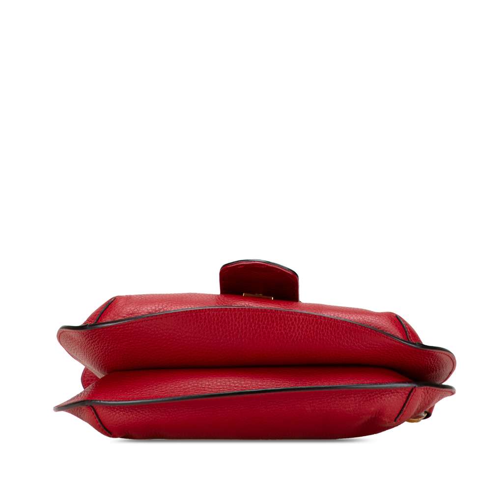 Gucci GG Marmont Leather Animalier Crossbody - 3