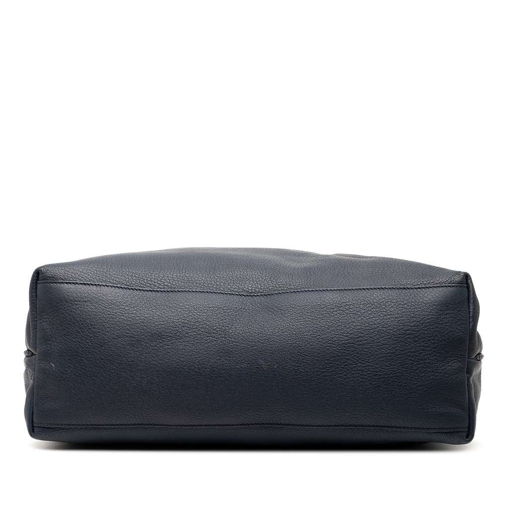 Gucci Leather Hip Bamboo Satchel - 3