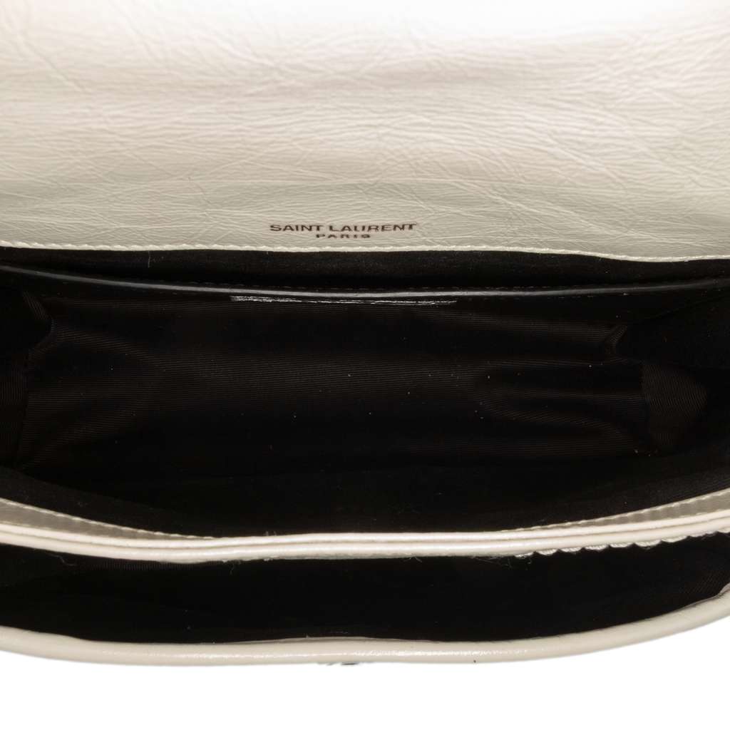 Saint Laurent Baby Crinkled Calfskin Monogram Niki Bag - 4