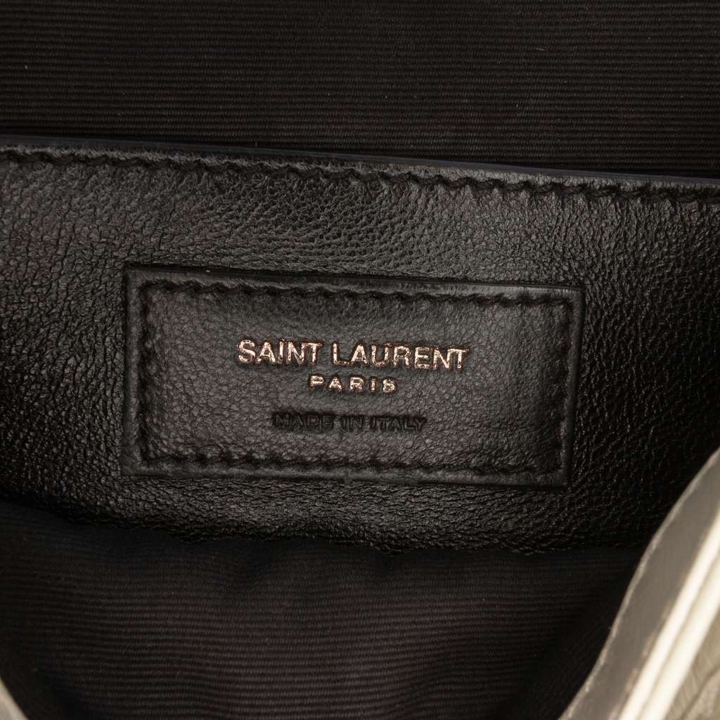 Saint Laurent Baby Crinkled Calfskin Monogram Niki Bag - 5