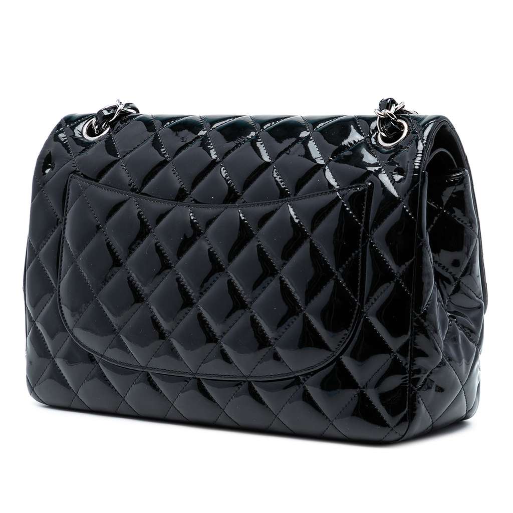 Chanel Jumbo Classic Patent Double Flap - 2