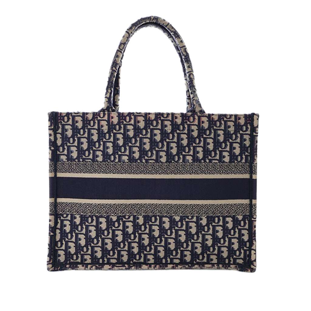 Dior Medium Oblique Embroidered Canvas Book Tote - 4