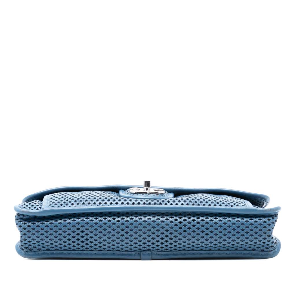 Chanel Medium Perforated Lambskin Up In The Air Flap - 3