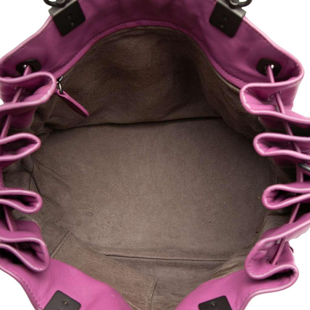 Bottega Veneta Nappa Intrecciato Bucket Bag - 4