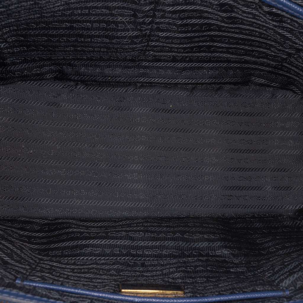 Prada Medium Saffiano Lux Galleria Double Zip Satchel - 4