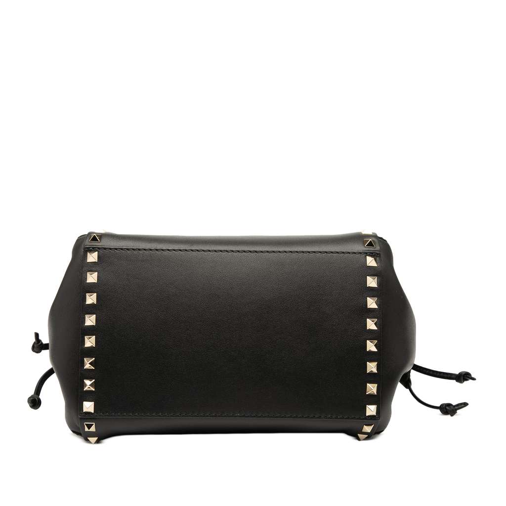 Valentino Leather Rockstud Drawstring Tote - 3