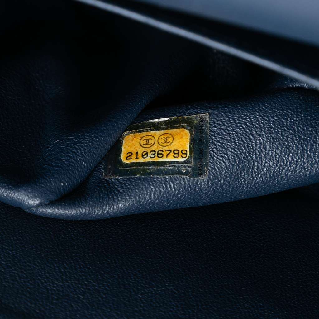 Chanel Jumbo Classic Chevron Patent Double Flap - 5