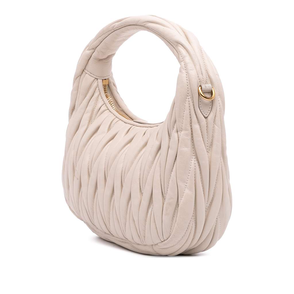 Miu Miu Mini Matelasse Nappa Wander Bag - 2