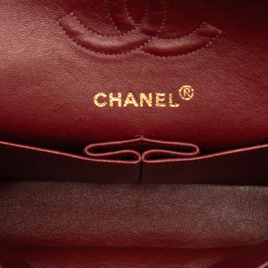 Chanel Small Classic Lambskin Double Flap - 4