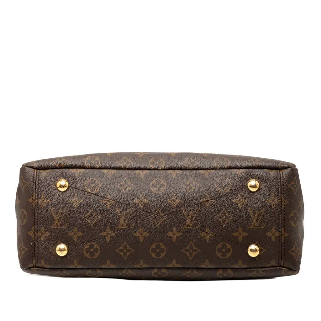 Louis Vuitton Monogram Pallas MM Brown Good - Inside View