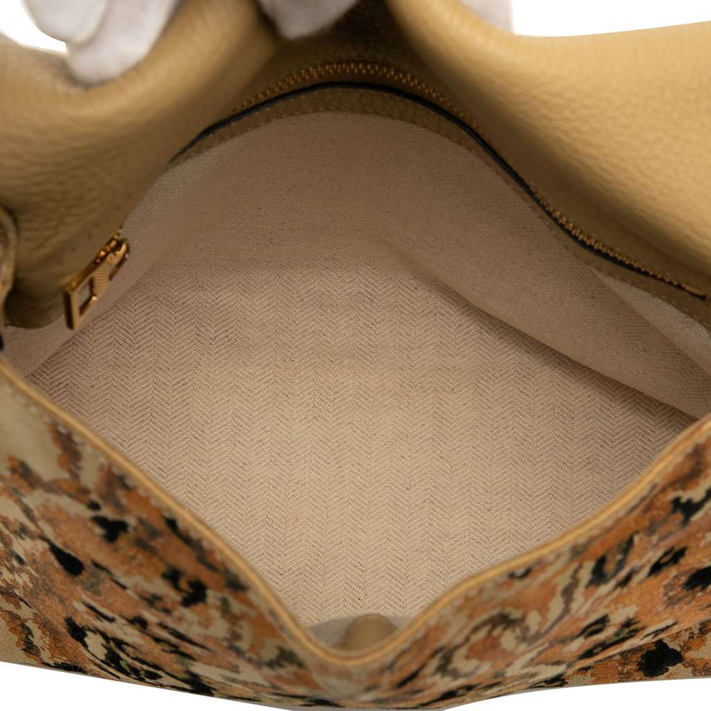 Loewe Suede Tapestry Flamenco Knot Crossbody - 4