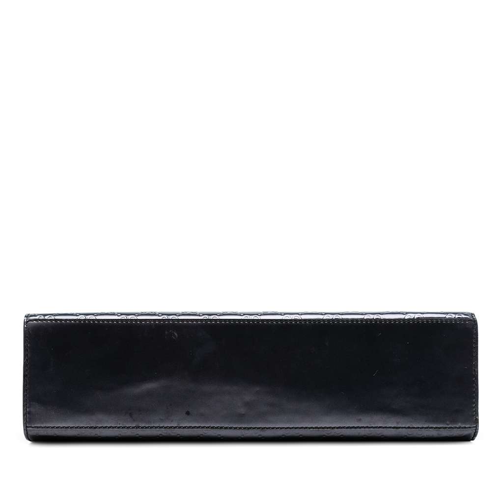 Gucci Large Guccissima Patent Emily Shoulder Bag - 3