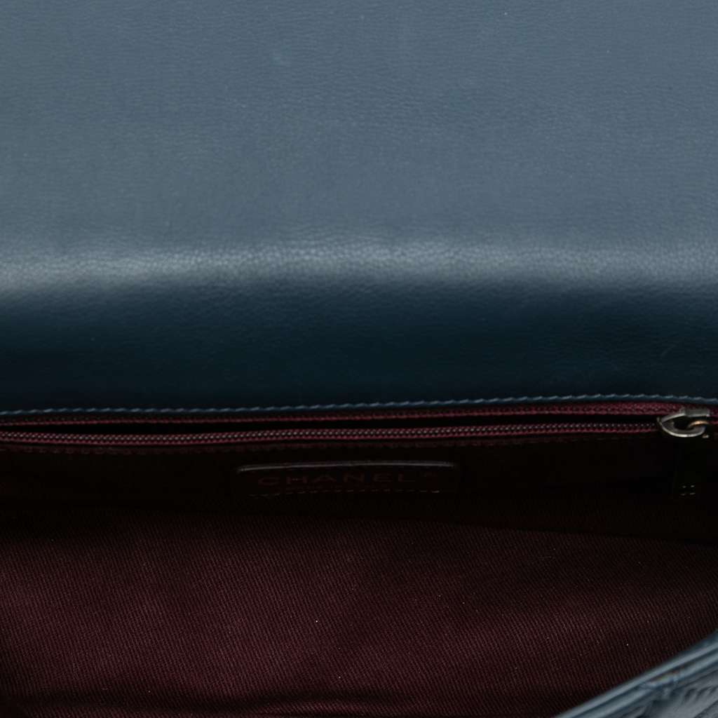 Chanel CC Quilted Calfskin Top Handle Bag - 4