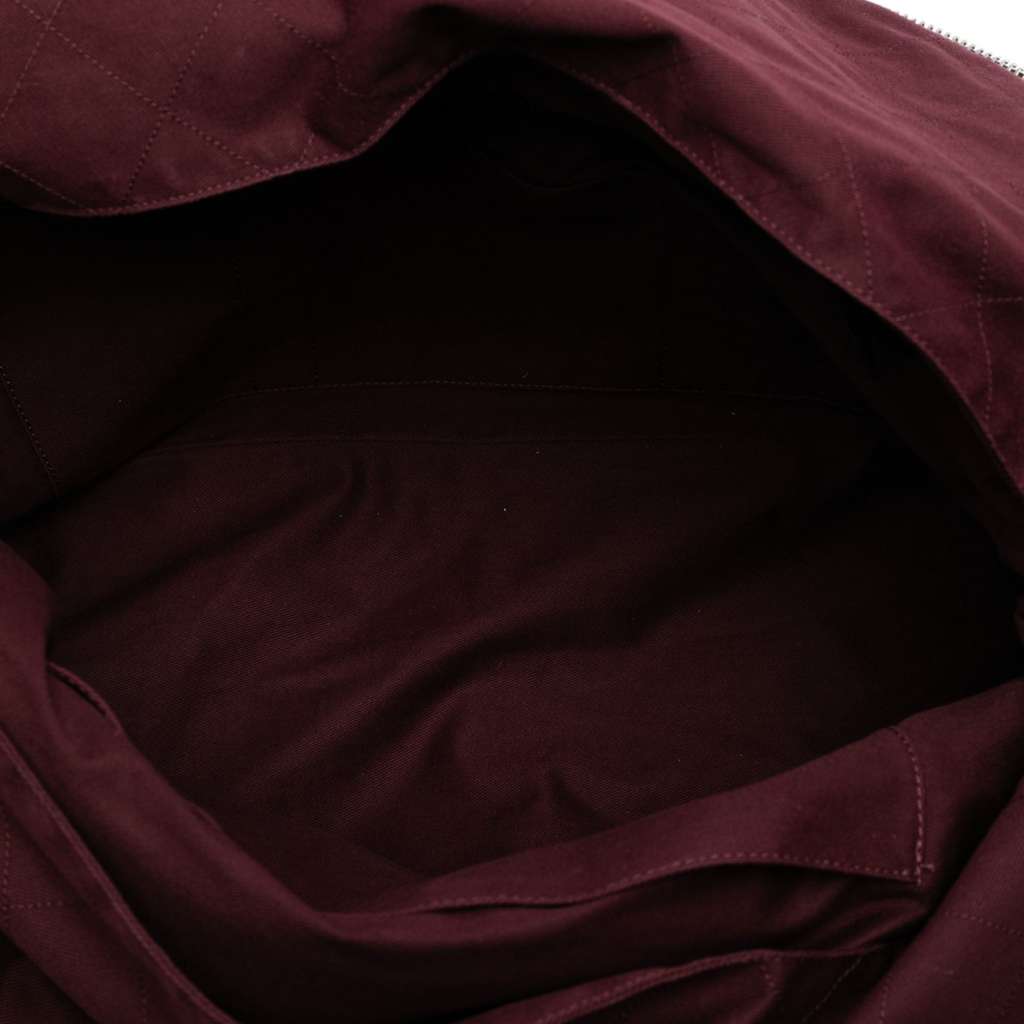 Chanel XL Quilted Coated Canvas Horizontal Sport Weekender - 4