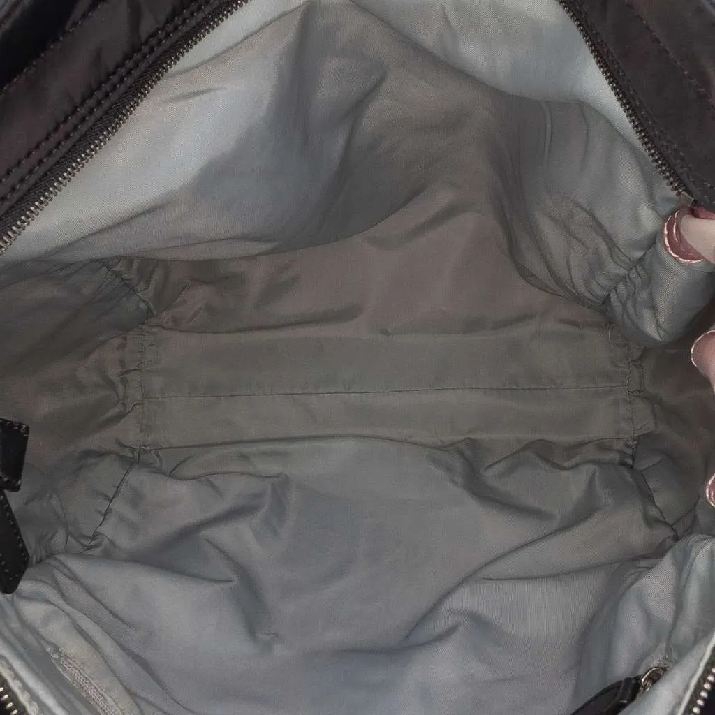 Burberry Supernova Check Nylon Buckleigh Tote Pink Good - Model View
