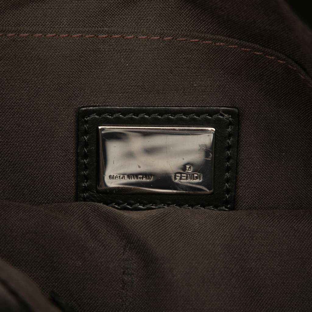 Fendi Zucca Suede Crossbody - 5