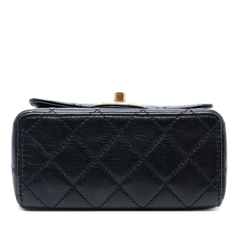 Chanel Mini Square Classic Goatskin Single Flap - 3